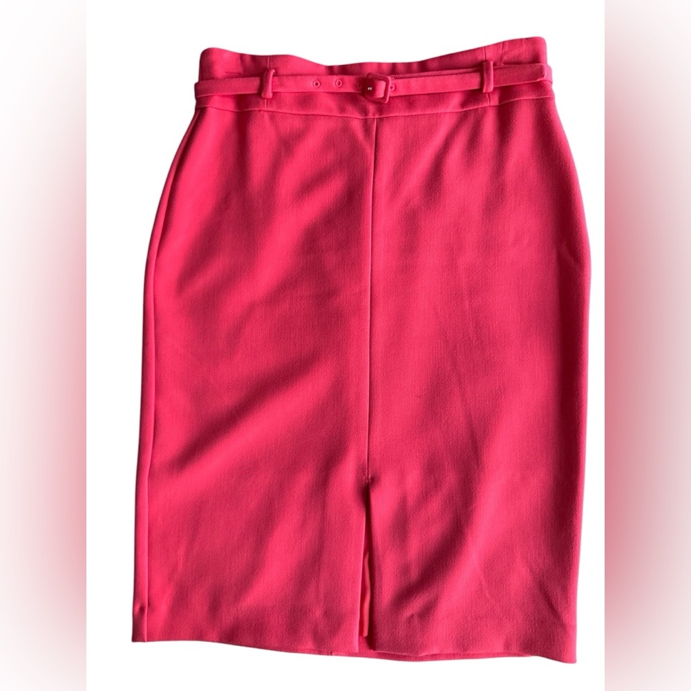 Ann Taylor Coral Pencil Skirt